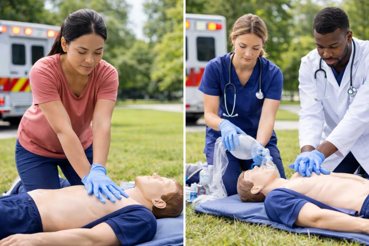 CPR vs BLS: What’s the Difference? - Rosewood Career Institute Inc.